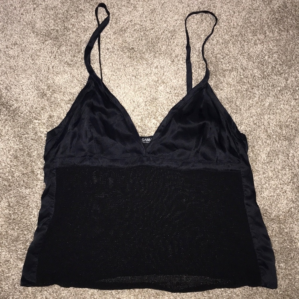 Dolce & Gabbana Crop Tank Top
